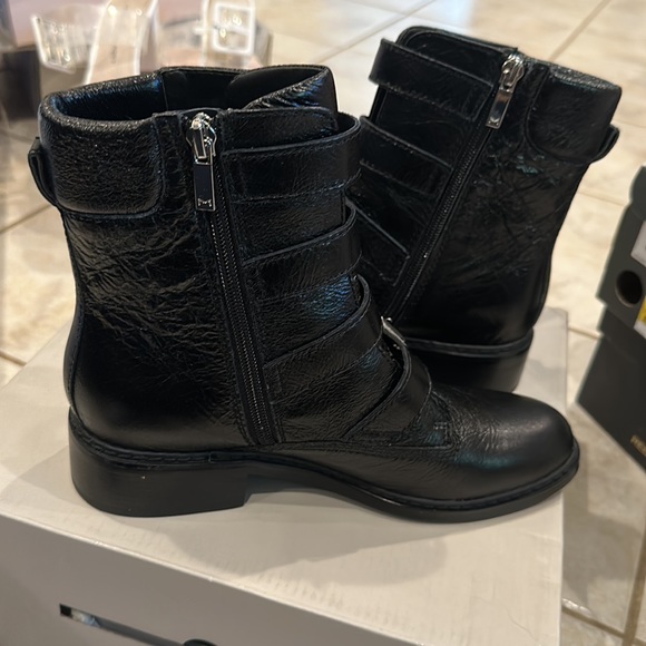 Marc fisher diante black multi leather boots 7 new with box - Picture 7 of 8